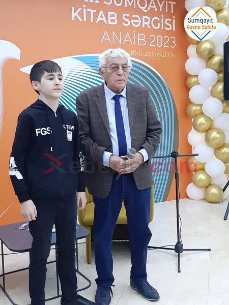 Zahid Xəlil Sumqayıtda oxucuları ilə görüşüb ( FOTOLAR)