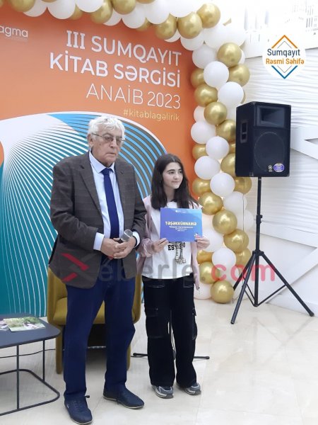 Zahid Xəlil Sumqayıtda oxucuları ilə görüşüb ( FOTOLAR)