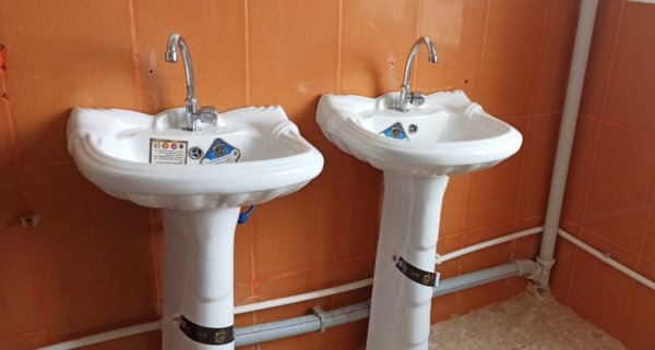 Sumqayıtda yataqxana təmir olunur  (FOTOLAR)