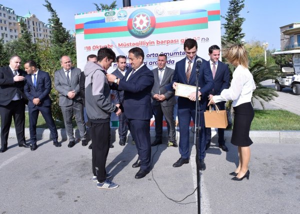 Sumqayıtda kross qaçışı üzrə şəhər birinciliyi keçirilib