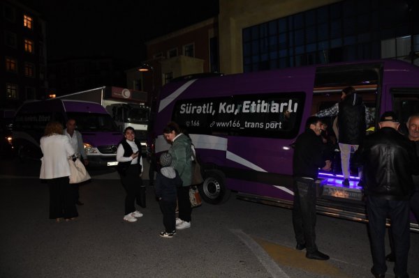 Daha 95 nəfər Ağalıya yola salınıb