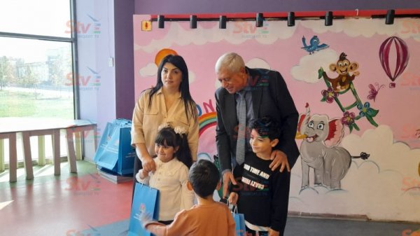 QAİ Sumqayıt nümayəndəliyi şəhid övladlarını sevindirdi