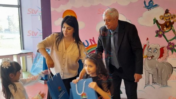 QAİ Sumqayıt nümayəndəliyi şəhid övladlarını sevindirdi