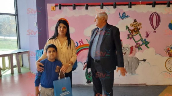 QAİ Sumqayıt nümayəndəliyi şəhid övladlarını sevindirdi