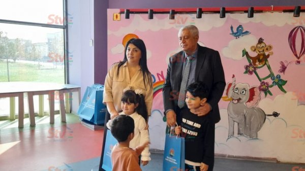 QAİ Sumqayıt nümayəndəliyi şəhid övladlarını sevindirdi
