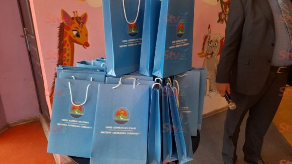 QAİ Sumqayıt nümayəndəliyi şəhid övladlarını sevindirdi