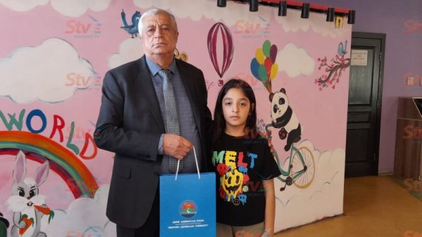 QAİ Sumqayıt nümayəndəliyi şəhid övladlarını sevindirdi
