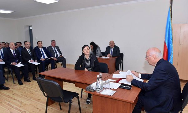 Sumqayıtda sakinlərinin müraciətləri dinlənilib  (FOTO) 