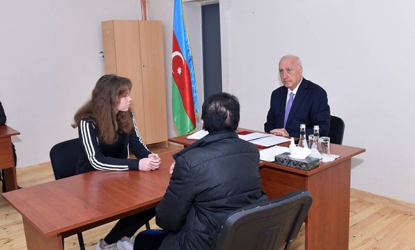 Sumqayıtda sakinlərinin müraciətləri dinlənilib  (FOTO) 