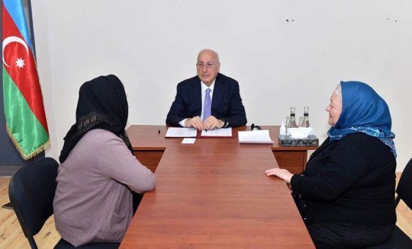 Sumqayıtda sakinlərinin müraciətləri dinlənilib  (FOTO) 