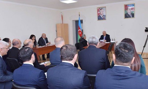 Sumqayıtda sakinlərinin müraciətləri dinlənilib  (FOTO) 