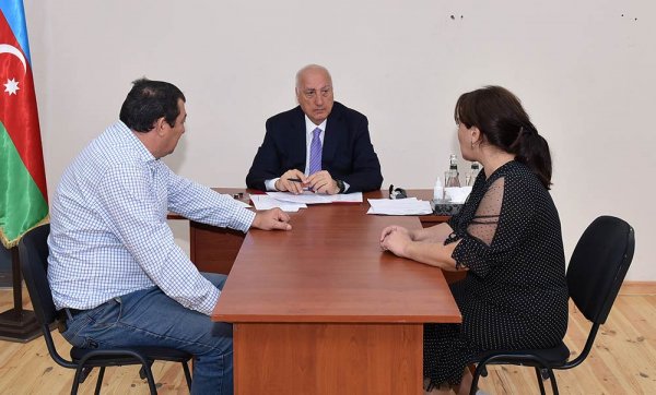 Sumqayıtda sakinlərinin müraciətləri dinlənilib  (FOTO) 