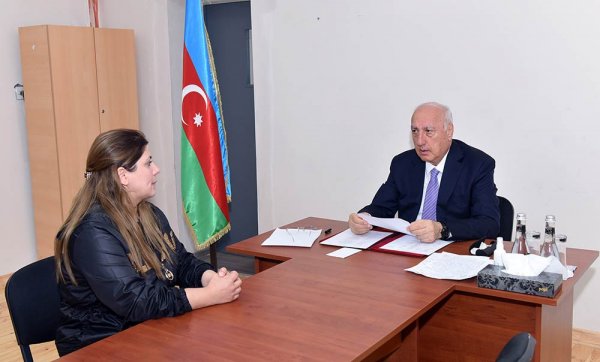 Sumqayıtda sakinlərinin müraciətləri dinlənilib  (FOTO) 
