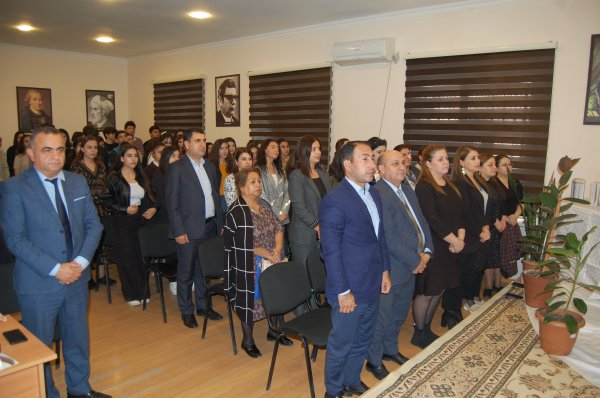  Sumqayıt Dövlət Texniki Kollecində tədbir keçirilib - FOTOLAR
