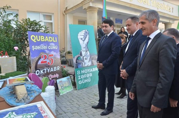 Şərqi Zəngəzur Regional Təhsil İdarəsindən 8 noyabr - Zəfər Gününə həsr olunmuş fləşmob -FOTOLAR 