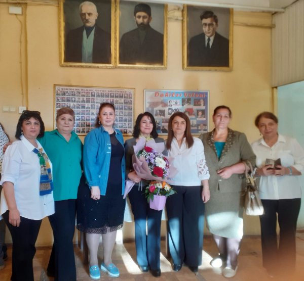Şair Xatirə Fərəclinin “Зимние деревья” kitabının Abşeron rayonunda təqdimatı... - FOTO