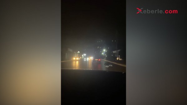 "Saray yolu” qaranlığa qərq olub: Piyadalar daim təhlükədədir (FOTO + VİDEO)