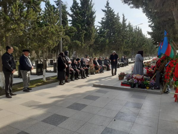 Şəhid baş leytenant Cavid Mirzəyevin 29 yaşı qeyd olundu... - FOTOLAR