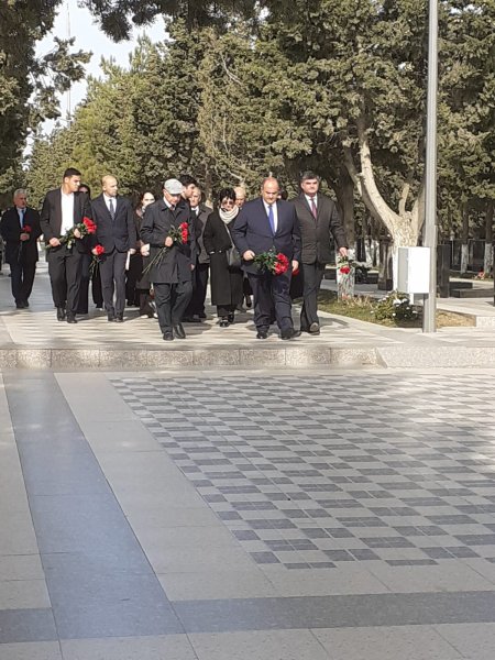 Şəhid baş leytenant Cavid Mirzəyevin 29 yaşı qeyd olundu... - FOTOLAR