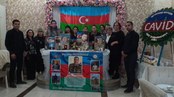 Şəhid baş leytenant Cavid Mirzəyevin 29 yaşı qeyd olundu... - FOTOLAR