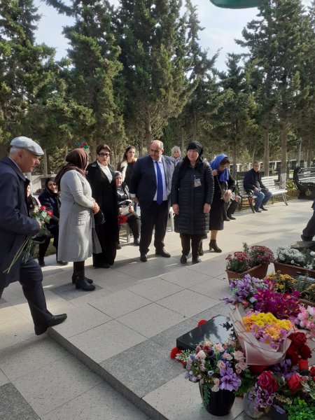 Şəhid baş leytenant Cavid Mirzəyevin 29 yaşı qeyd olundu... - FOTOLAR