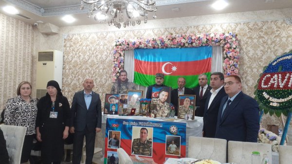 Şəhid baş leytenant Cavid Mirzəyevin 29 yaşı qeyd olundu... - FOTOLAR