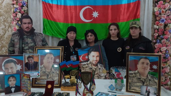 Şəhid baş leytenant Cavid Mirzəyevin 29 yaşı qeyd olundu... - FOTOLAR