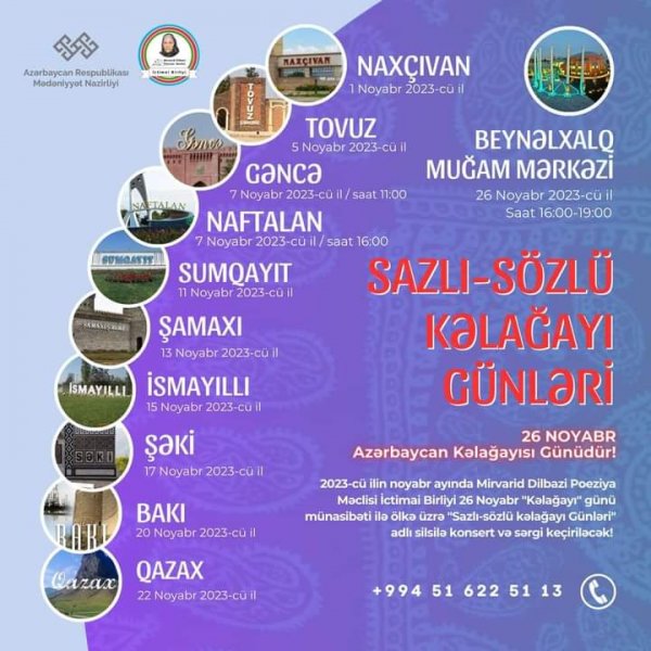 “Sazlı Sözlü Kəlağayı Günləri” layihəsi Sumqayıtda… - FOTOLAR
