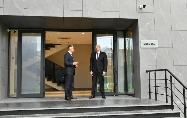 İlham Əliyev cüdo üzrə milli komandalar üçün Təlim-Məşq Mərkəzində