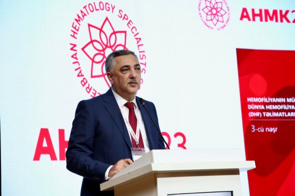 3-cü Azərbaycan Hematologiya Konqresi keçirilib