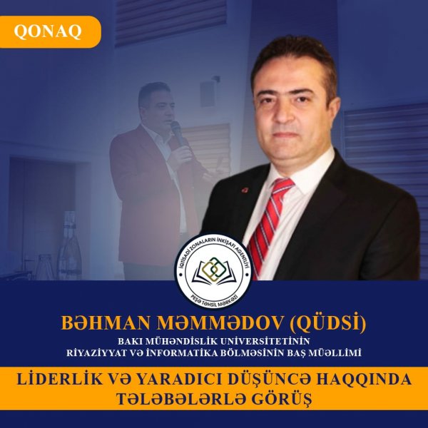 Peşə Təhsil Mərkəzində "Liderlik və yaradıcı düşüncə" mövzusunda seminar keçirilib Peşə Təhsil Mərkəzində "Liderlik və yaradıcı düşüncə" mövzusunda seminar keçirilib