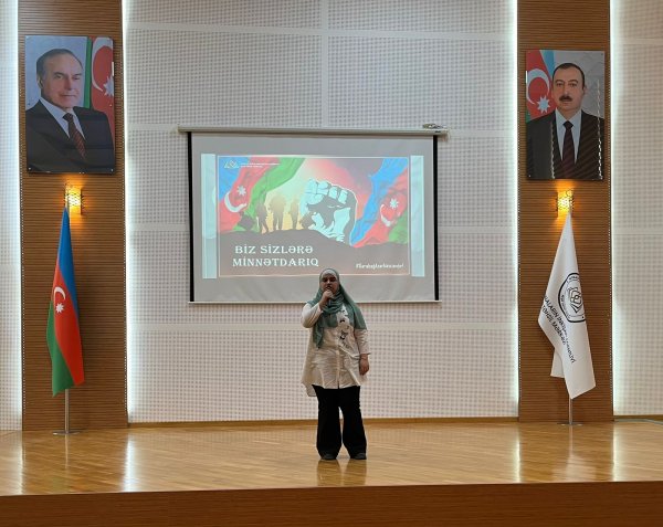 Peşə Təhsil Mərkəzində  qazilərlə görüş keçirilib  (FOTOLAR)