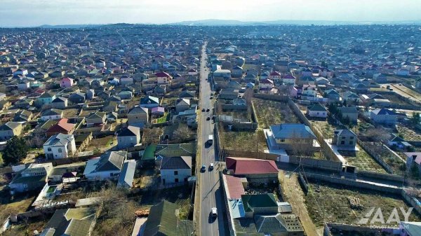 Saray qəsəbəsində Mikayıl Müşfiq küçəsi təmir edilib