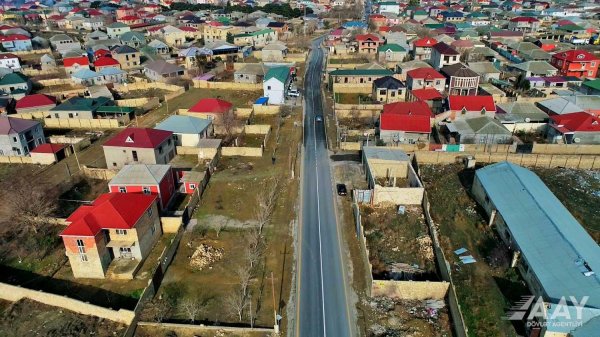 Saray qəsəbəsində Mikayıl Müşfiq küçəsi təmir edilib