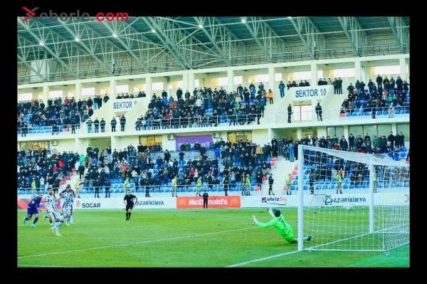 "Sumqayıt"ın uzun illərdən sonra doğma stadionda ilk qələbəsi FOTOLARDA