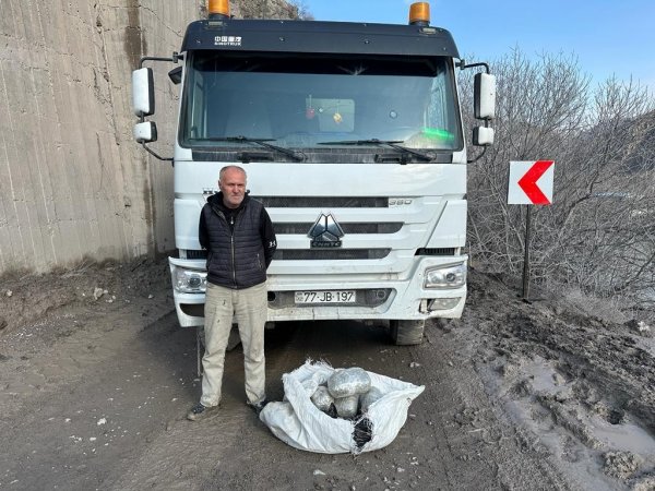 İrandan Azərbaycana narkotik keçirmək istədi  (FOTO)