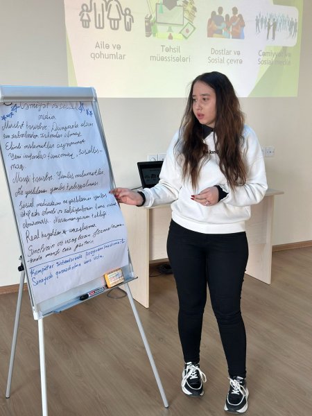 Peşə Təhsil Mərkəzində “Emosional-psixoloji vəziyyətə dair maarifləndirmə” mövzusunda təlim keçirilib