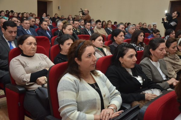 Qubadlı RİH-də Xocalı faciəsinin 32-ci ildönümü ilə bağlı tədbir - FOTOLAR