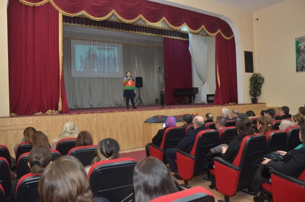 Qubadlı RİH-də Xocalı faciəsinin 32-ci ildönümü ilə bağlı tədbir - FOTOLAR