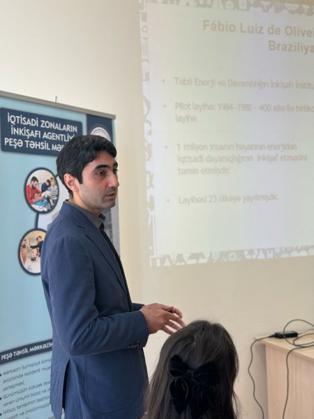 Peşə Təhsil Mərkəzində “Peşə təhsilində sosial sahibkarlıq” mövzusunda seminar keçirilib