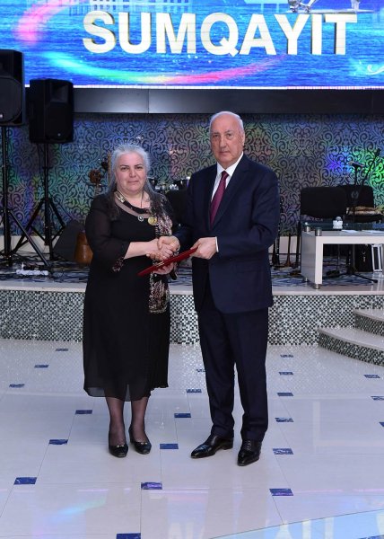 Sumqayıtda 8 Mart Beynəlxalq Qadınlar günü münasibətilə bayram tədbiri keçirilib- FOTOLAR