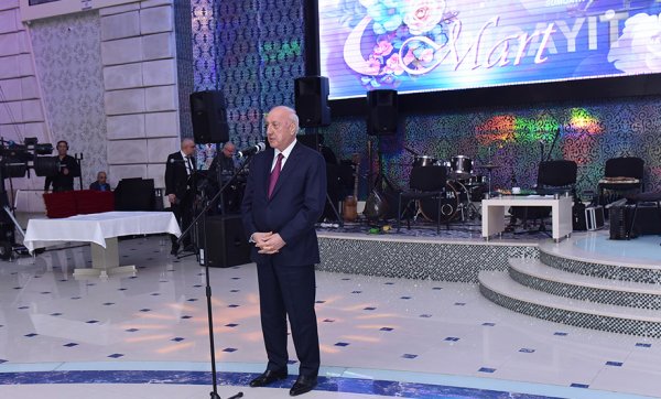 Sumqayıtda 8 Mart Beynəlxalq Qadınlar günü münasibətilə bayram tədbiri keçirilib- FOTOLAR