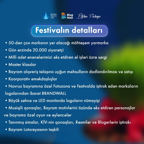 Möhtəşəm Novruz festivalı - sərgi, yarmarka, şənlik olacaq