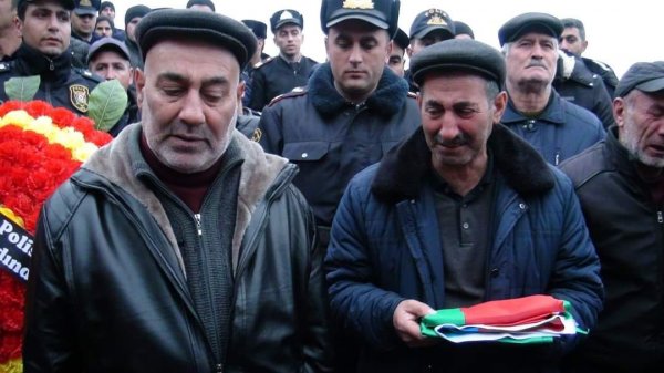 Xankəndidə dünyasını dəyişən polislər dəfn edildi: biri sumqayıtlıdır - FOTOLAR