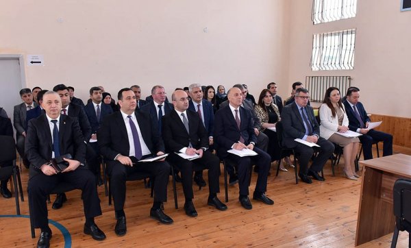 Zakir Fərəcov vətəndaşlarla görüş keçirdi - FOTOLAR