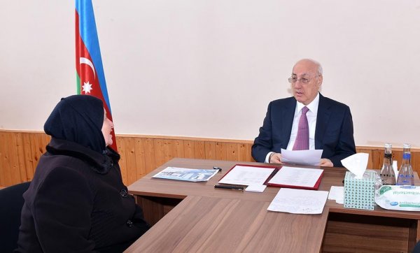 Zakir Fərəcov vətəndaşlarla görüş keçirdi - FOTOLAR