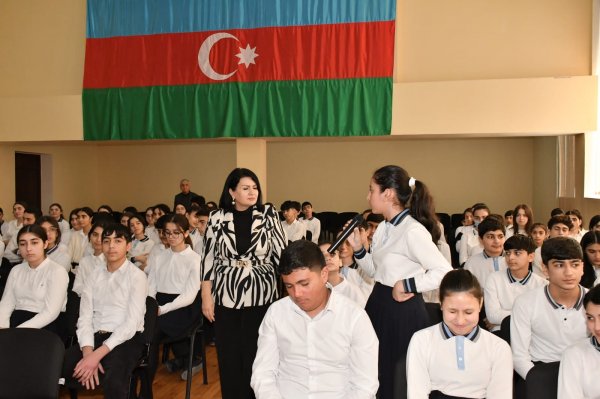 Sumqayıtda “Erkən nikah və onun fəsadları” mövzusunda maarifləndirici tədbir keçirilib- FOTOLAR