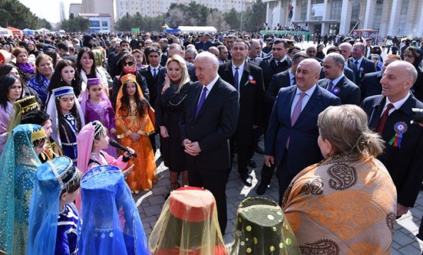 Sumqayıtda Novruz bayramı təntənəli şəkildə qeyd olunub – FOTO
