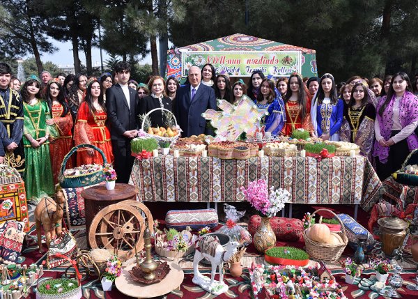 Sumqayıtda Novruz bayramı təntənəli şəkildə qeyd olunub – FOTO