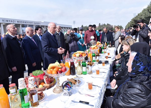 Sumqayıtda Novruz bayramı təntənəli şəkildə qeyd olunub – FOTO